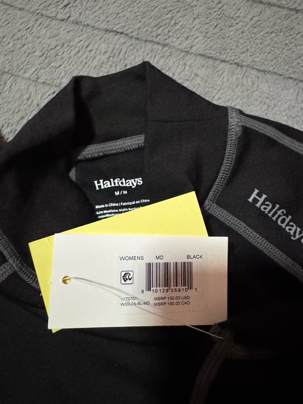 Halfdays - FAY MIDWEIGHT MERINO TOP - Picture 5 of 5